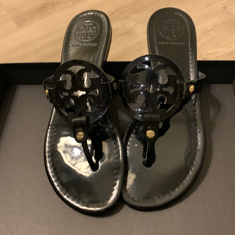 Tory Burch Patent Leather Sandal